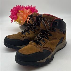 Ozark Trail Brown and Black Suede Men's Boots Size 12 MS8944